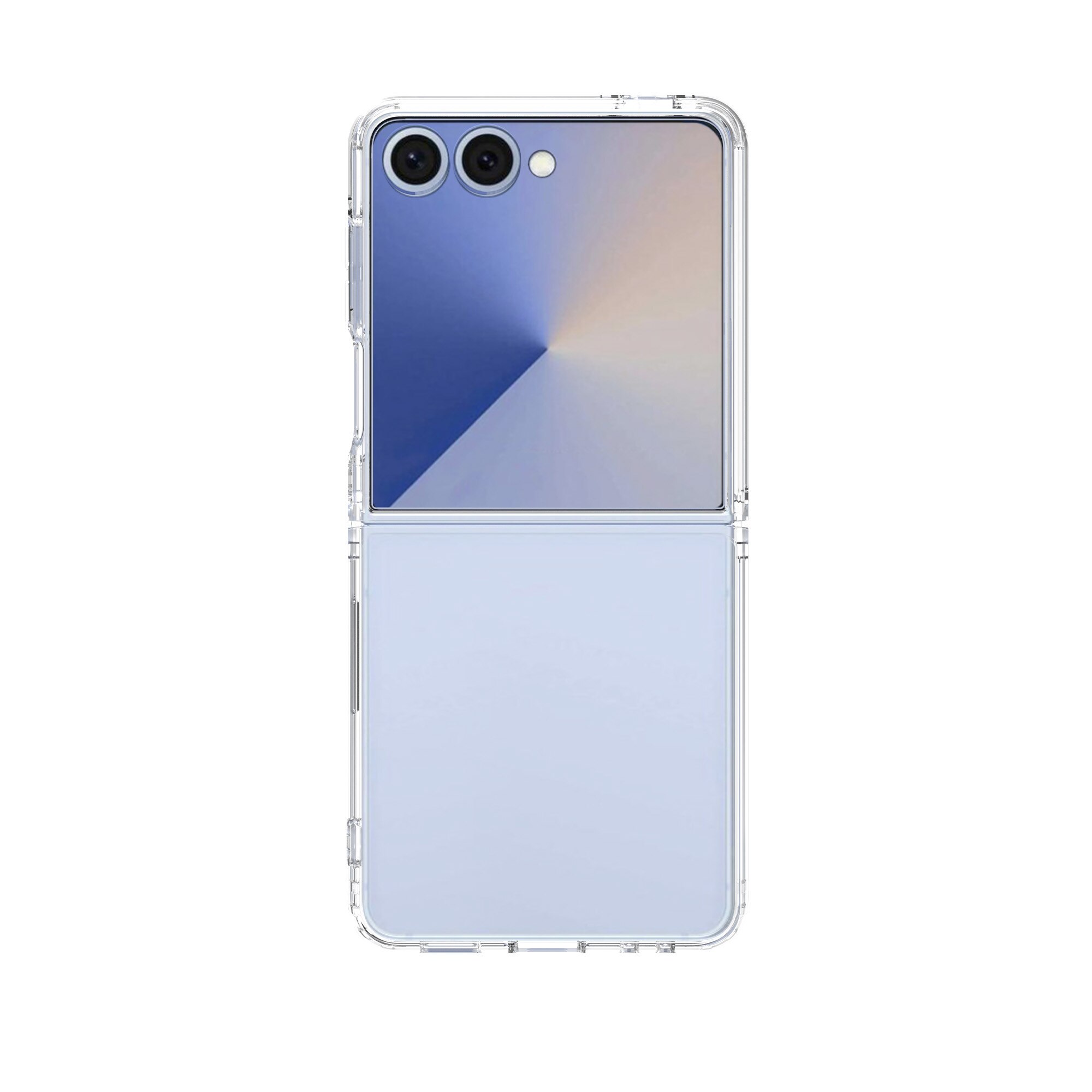 Hybridcover Samsung Galaxy Z Flip 7 gennemsigtig