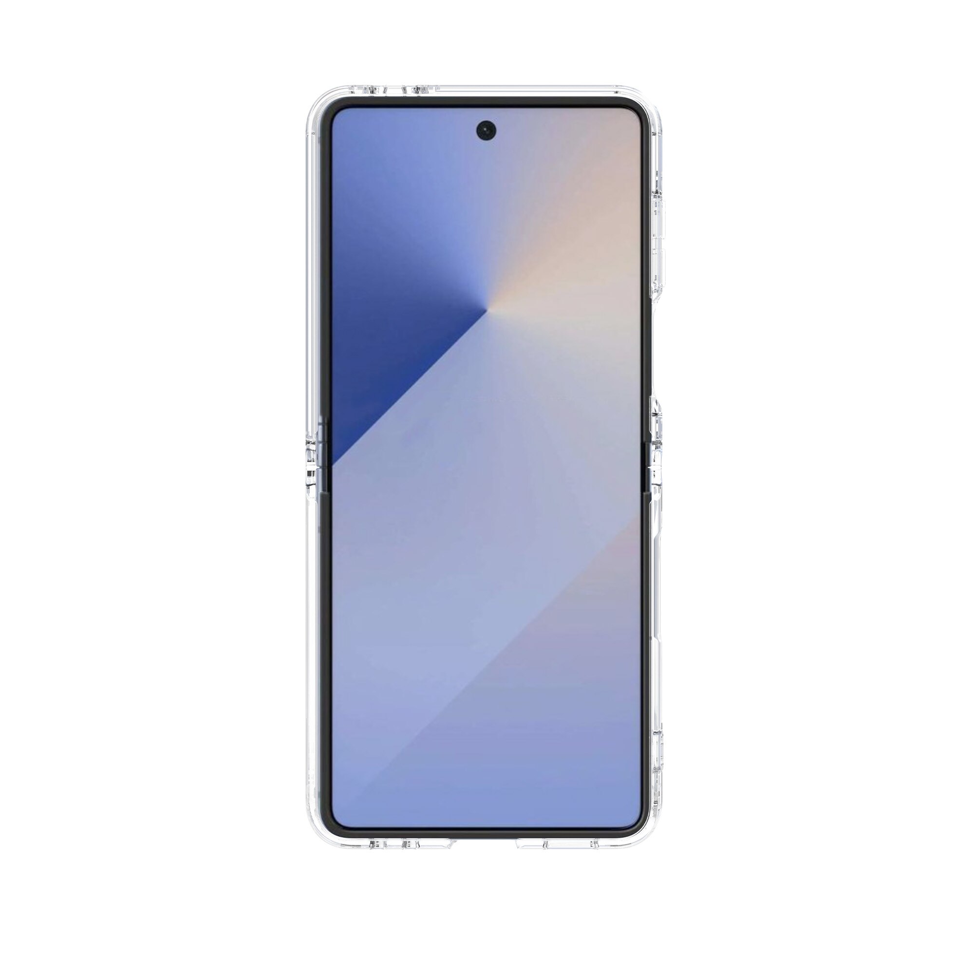 Hybridcover Samsung Galaxy Z Flip 7 gennemsigtig