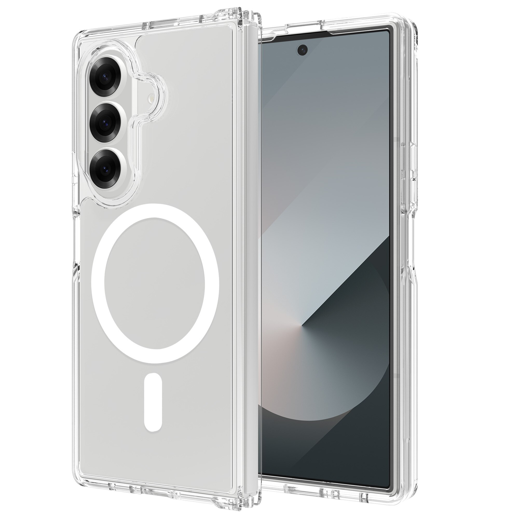 Hybridcover MagSafe Samsung Galaxy Z Fold 7 Gennemsigtig