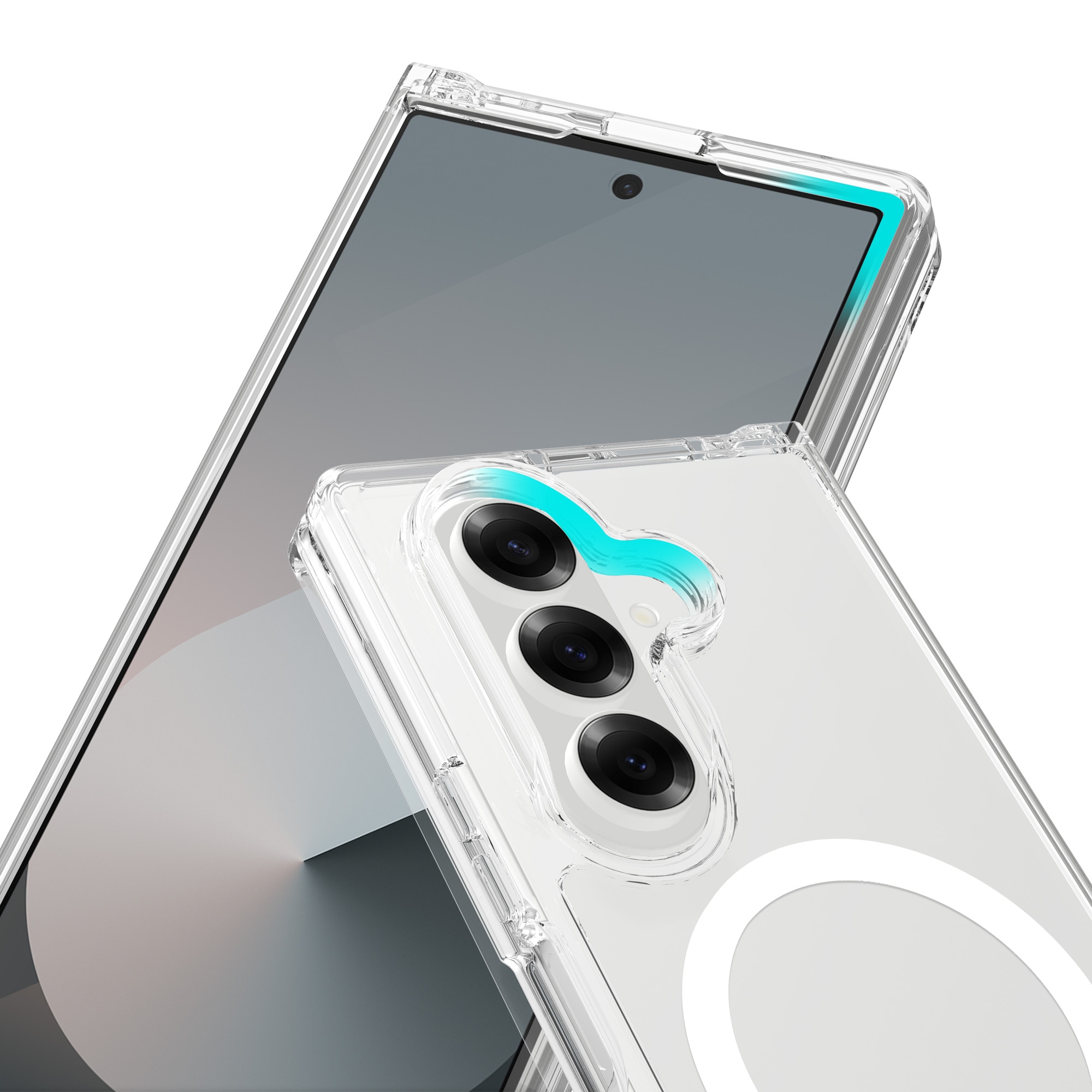 Hybridcover MagSafe Samsung Galaxy Z Fold 7 Gennemsigtig