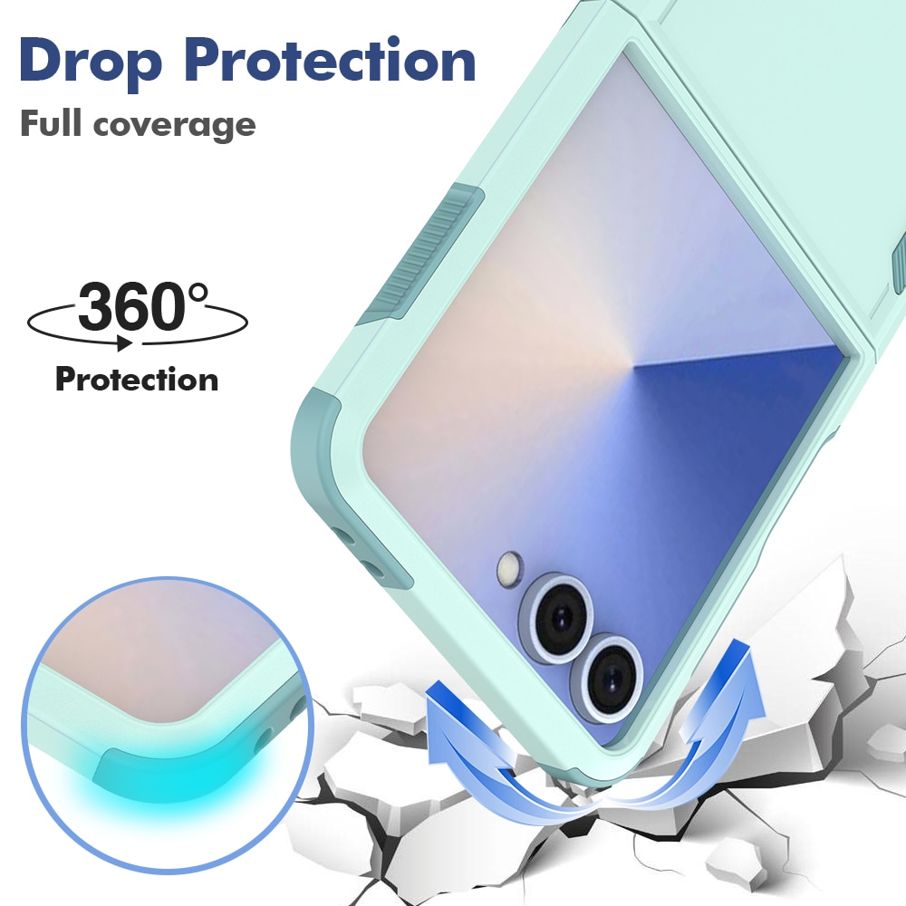 Off-road Hybridcover Samsung Galaxy Z Flip 7 Mintgrøn