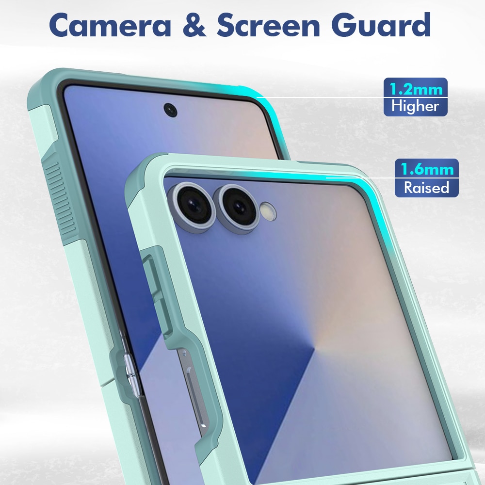 Off-road Hybridcover Samsung Galaxy Z Flip 7 Mintgrøn