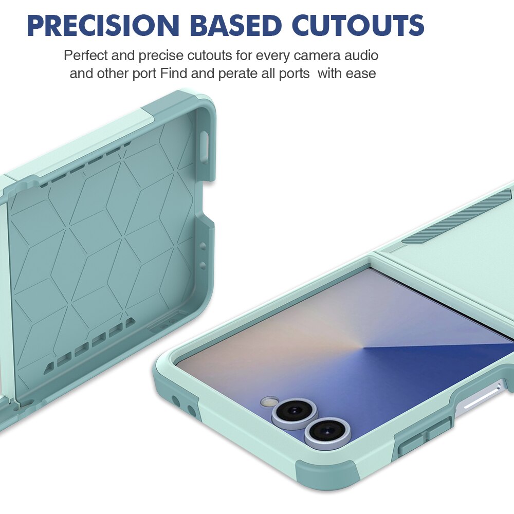 Off-road Hybridcover Samsung Galaxy Z Flip 7 Mintgrøn