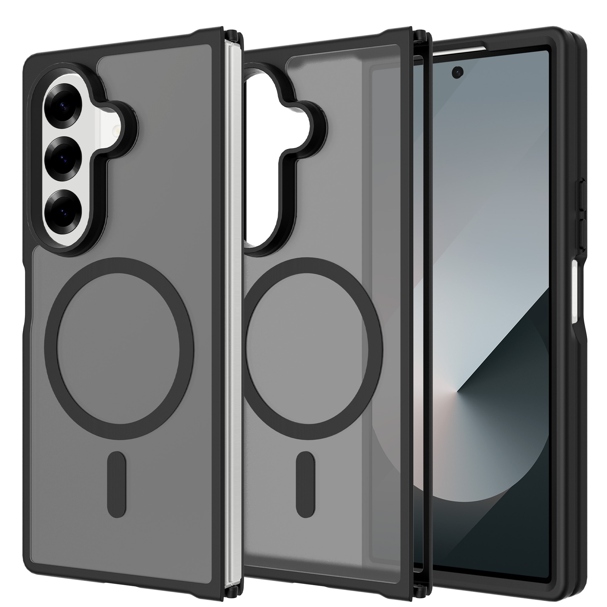 Magnetic Hybrid Cover Samsung Galaxy Z Fold 7 Frosted Black