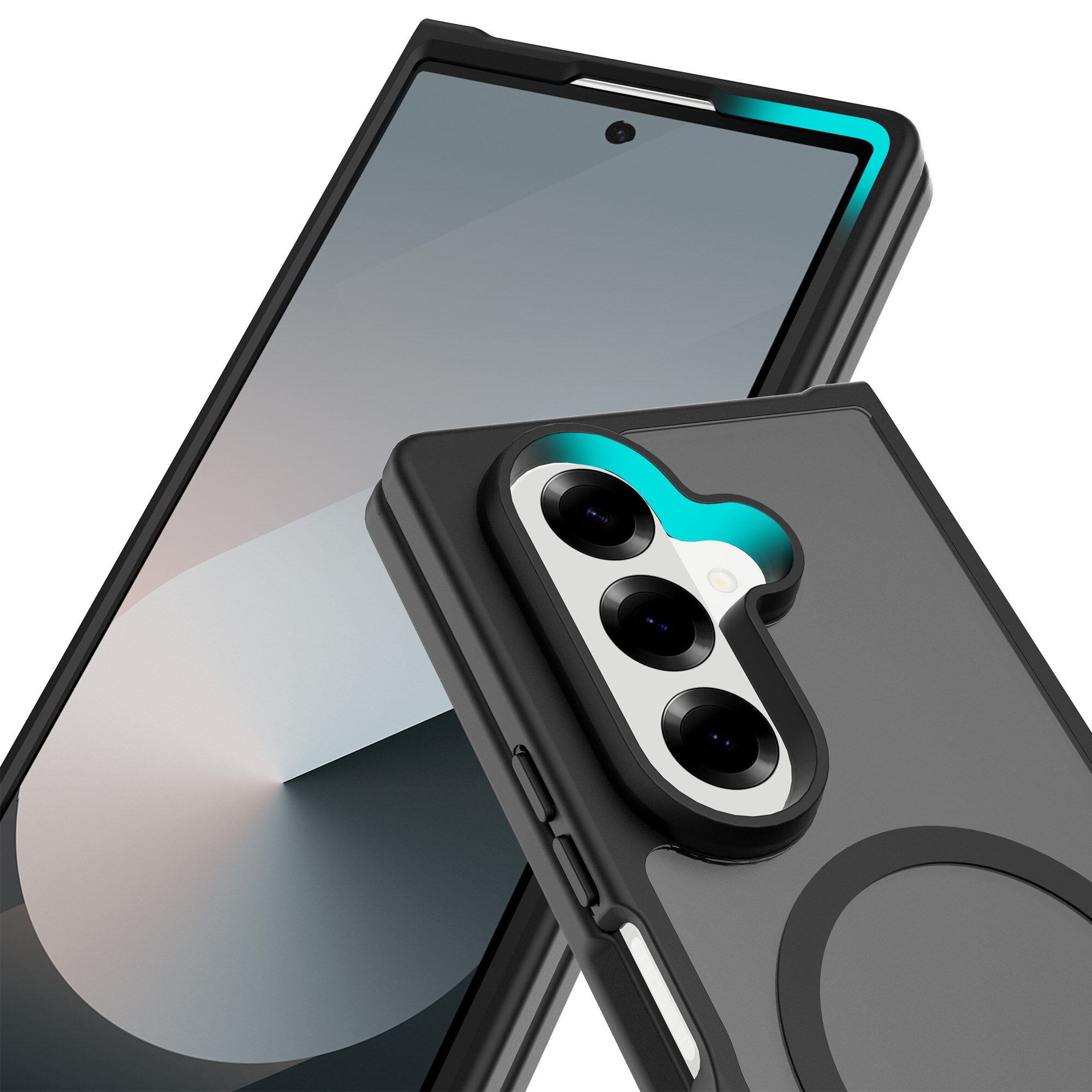 Magnetic Hybrid Cover Samsung Galaxy Z Fold 7 Frosted Black