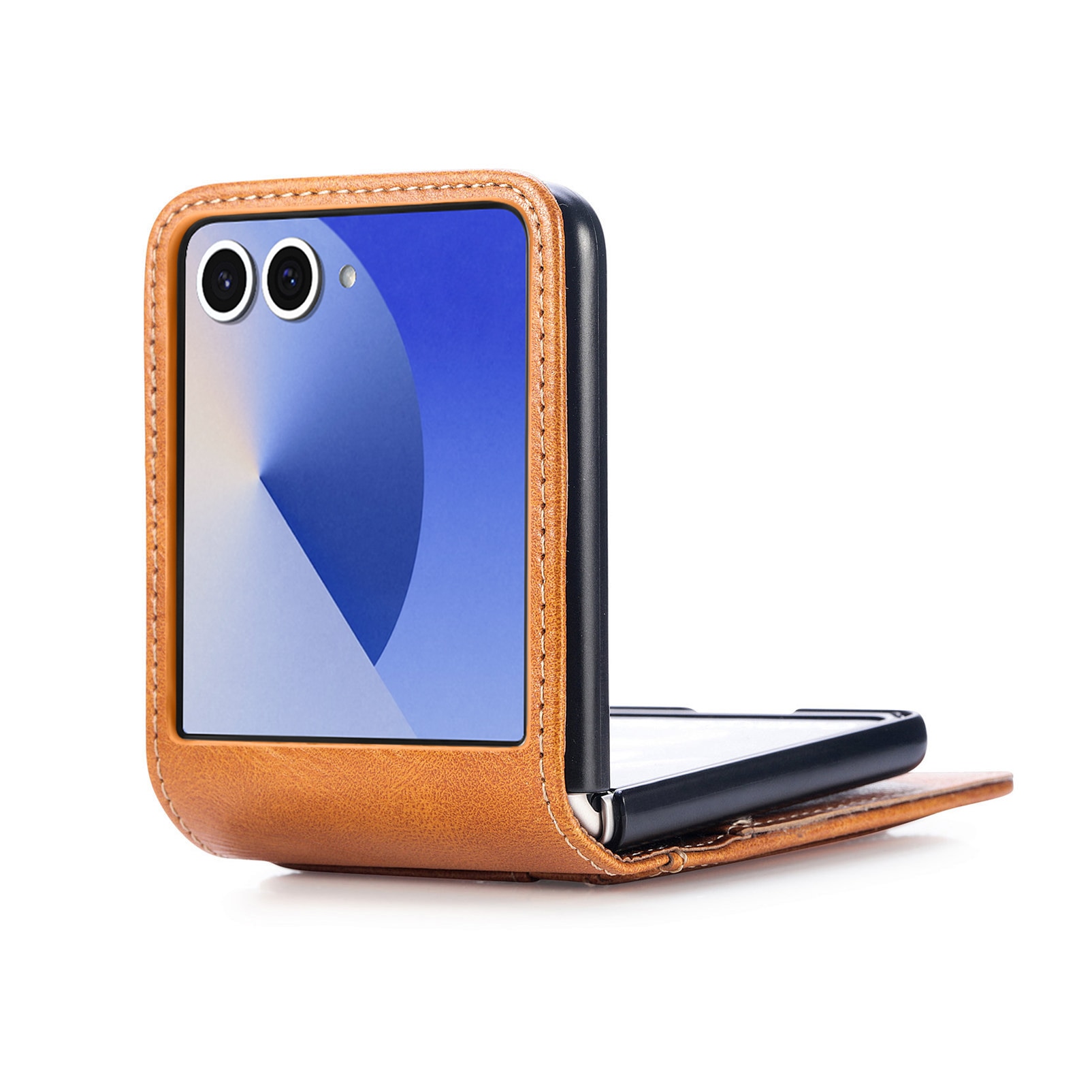 Mobiltaske Samsung Galaxy Z Flip 7 Cognac