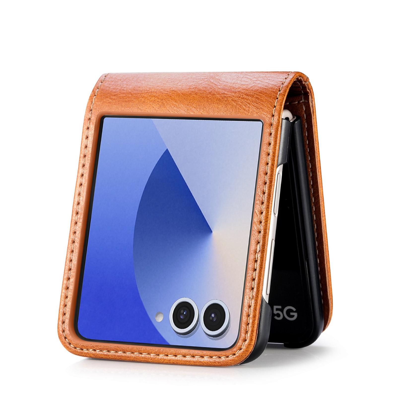 Mobiltaske Samsung Galaxy Z Flip 7 Cognac