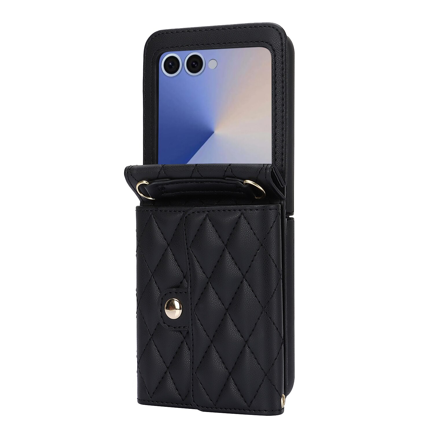 RFID blocking Pung Taske Samsung Galaxy Z Flip 7 Quilted Sort