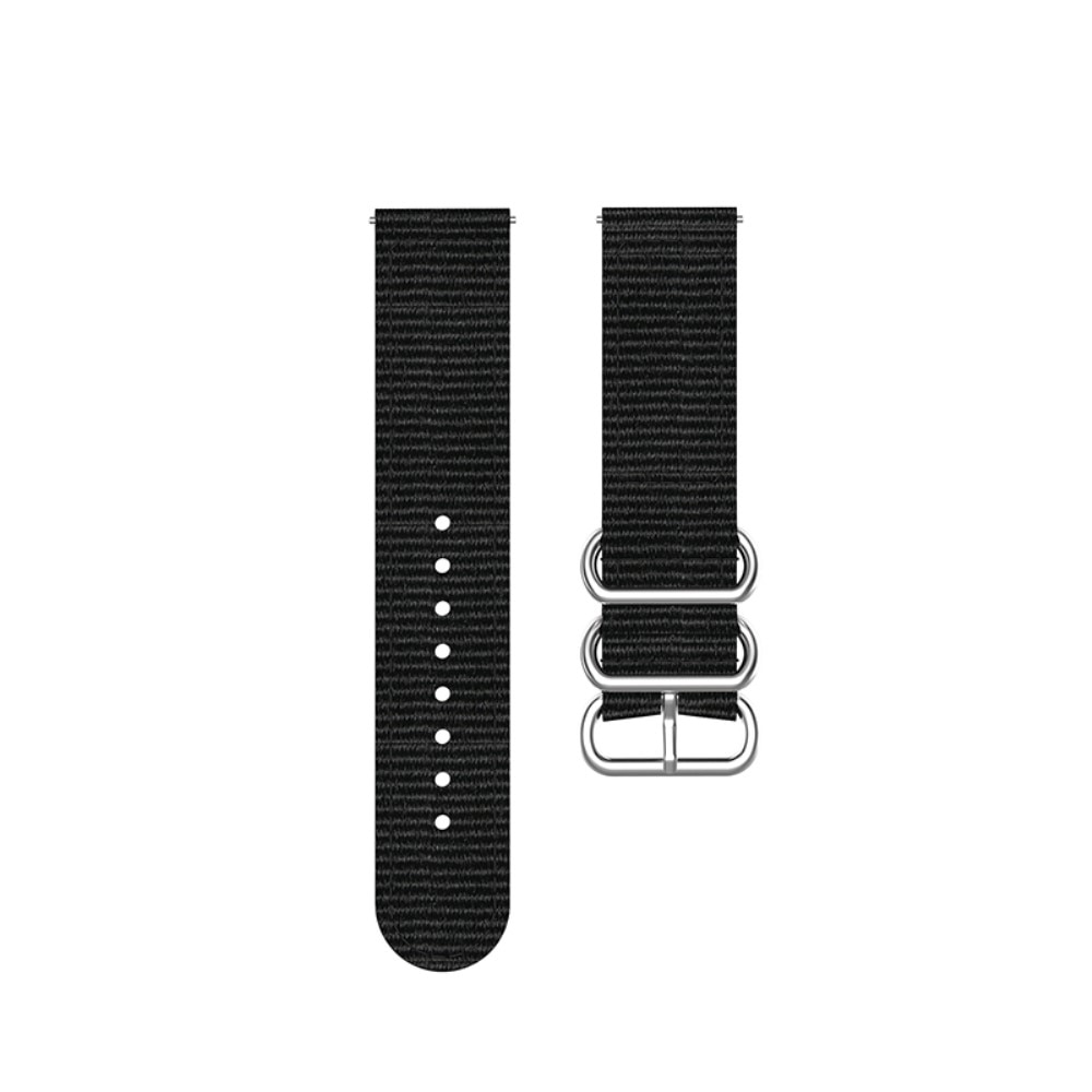 Samsung Galaxy Watch 4 40mm Nato armbånd sort