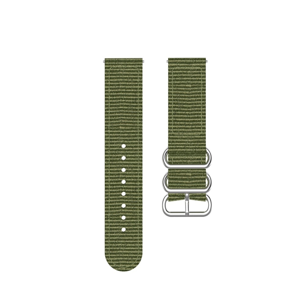 Samsung Galaxy Watch 4 44mm Nato armbånd grøn
