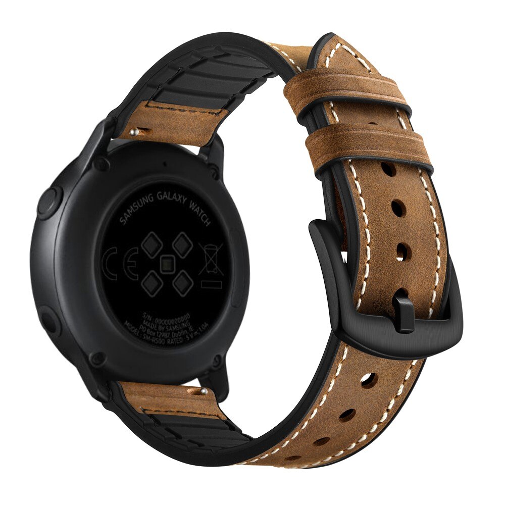 Premium Læderrem Samsung Galaxy Watch 4 40mm brun