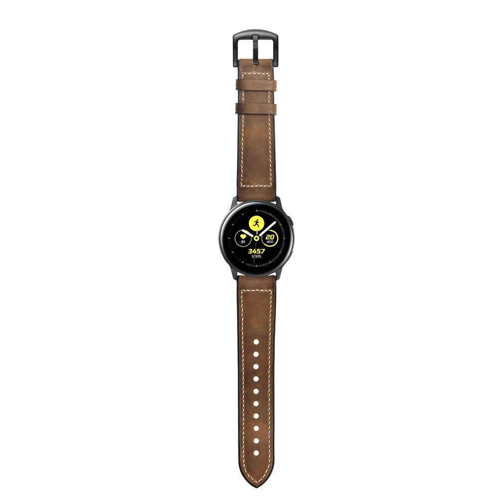 Premium Læderrem Samsung Galaxy Watch 5 44mm brun