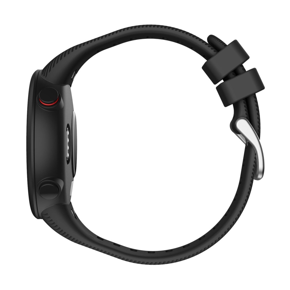 Rem af silikone til Garmin Forerunner 45 sort