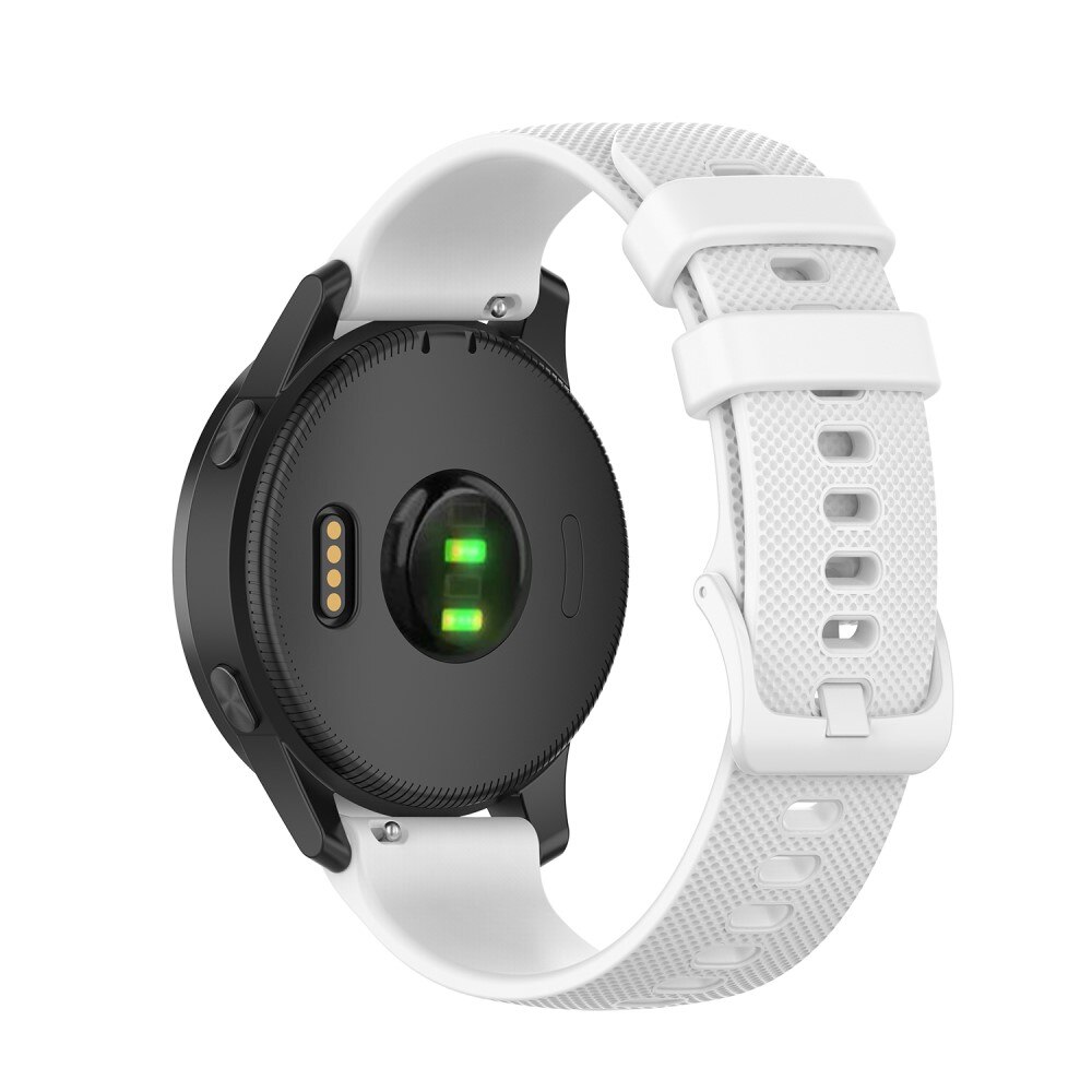 Rem af silikone til Garmin Vivoactive 4 hvid