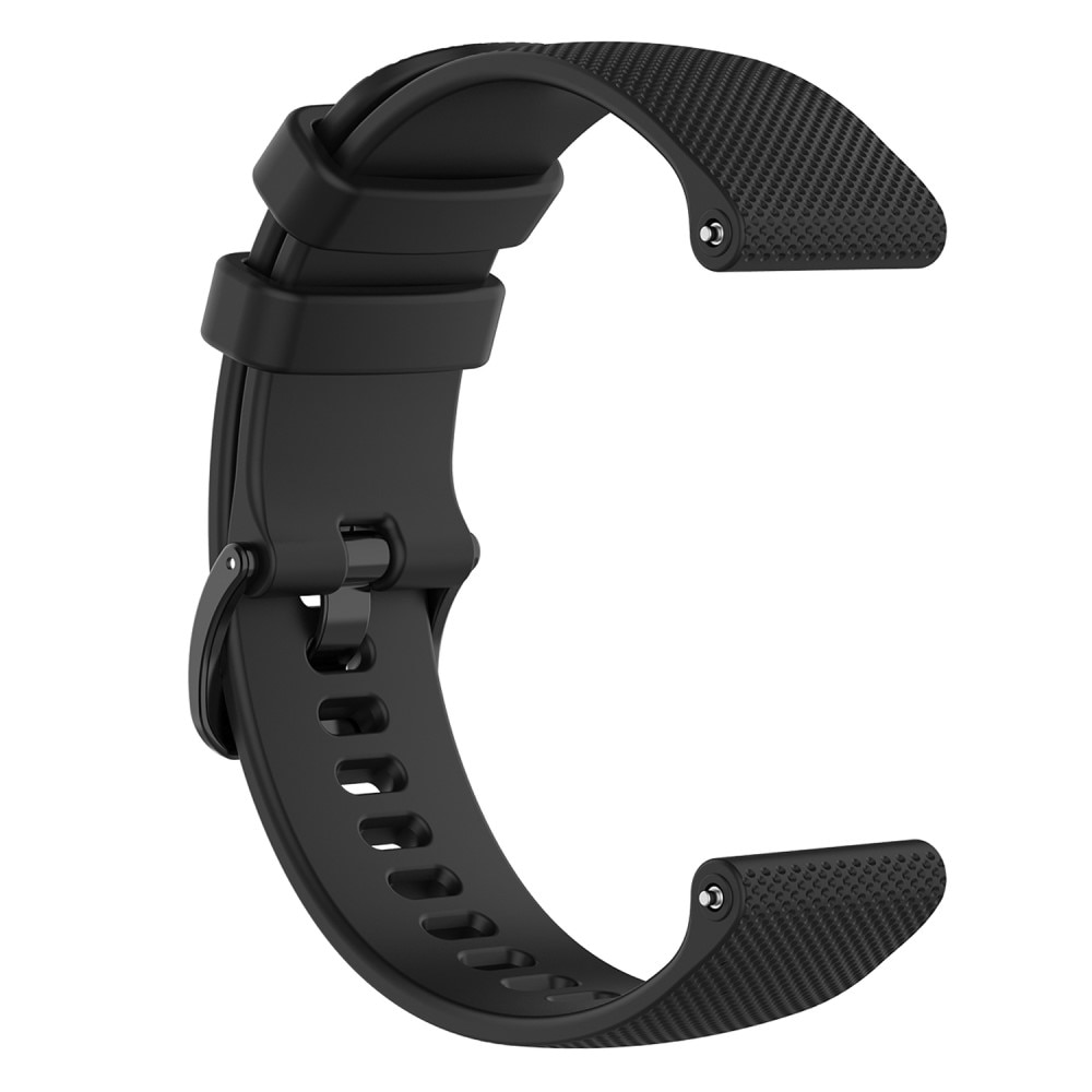 Rem af silikone til Garmin Vivomove 3s sort