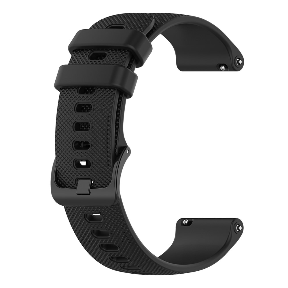 Rem af silikone til Withings ScanWatch 2 38mm sort