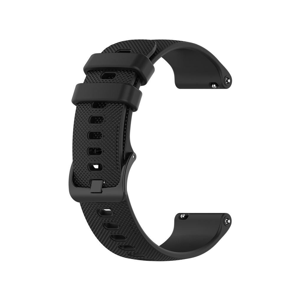 Rem af silikone til Garmin Vivoactive 4s sort