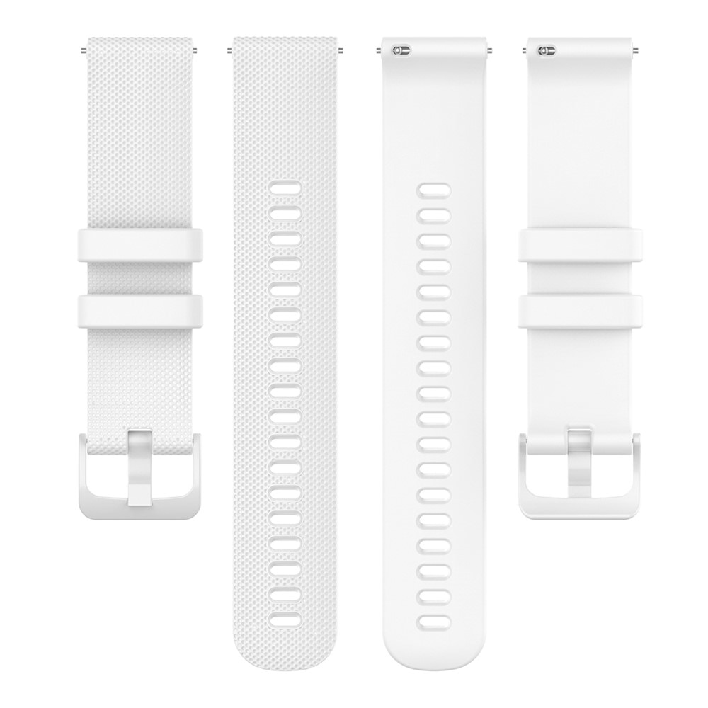 Rem af silikone til Withings ScanWatch 2 38mm hvid