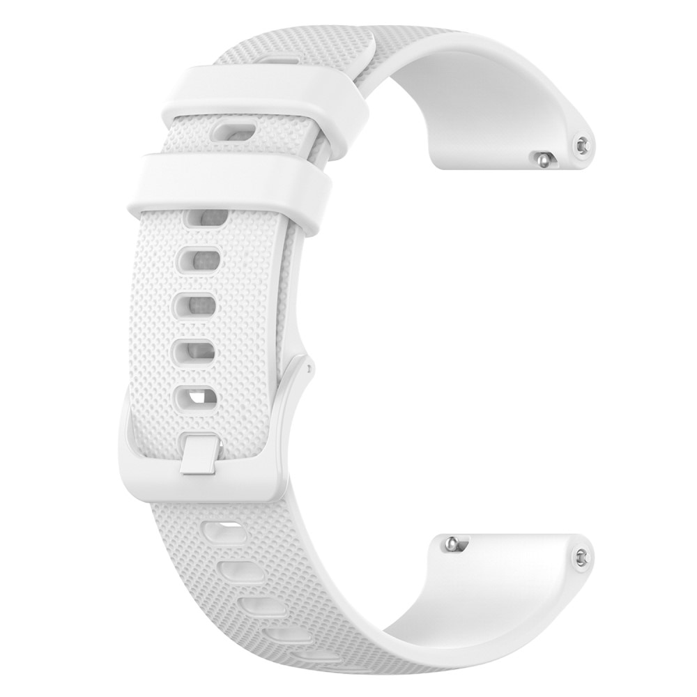 Rem af silikone til Withings ScanWatch 2 38mm hvid