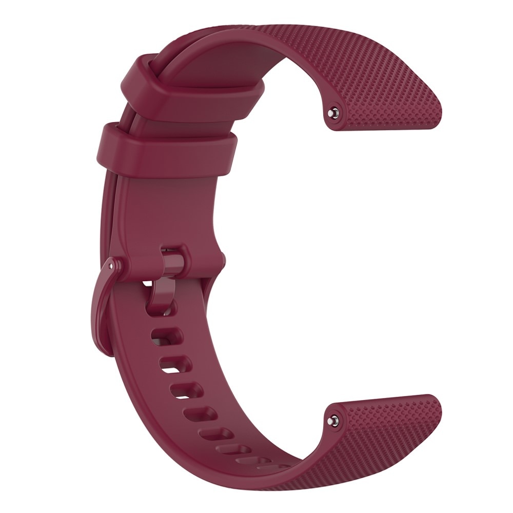 Rem af silikone til Withings ScanWatch Light bordeaux