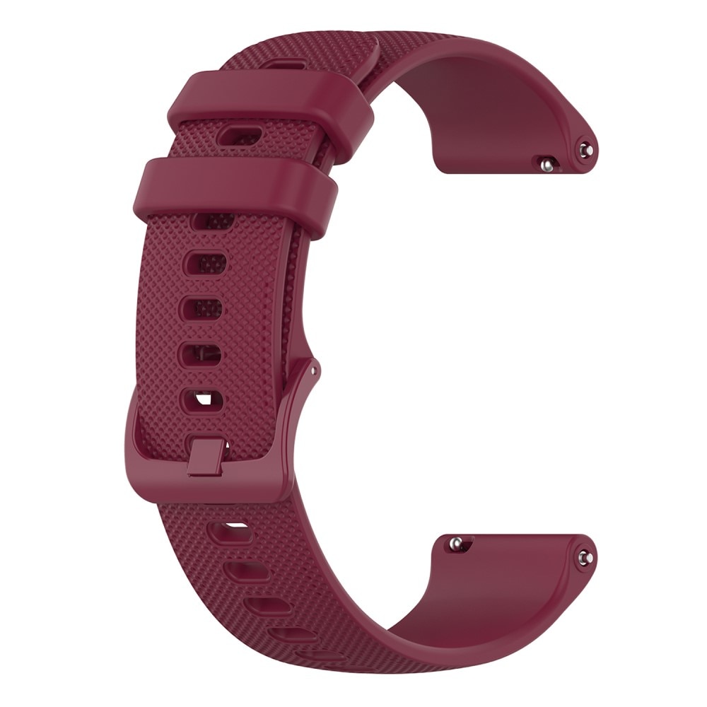 Rem af silikone til Huawei Watch GT 4 41mm bordeaux