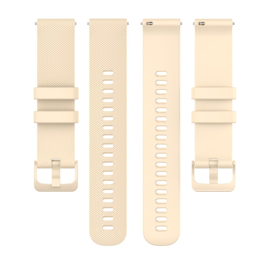 Rem af silikone til Withings Steel HR 36mm beige