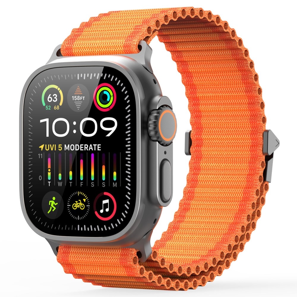Active Nylon Armbånd Apple Watch Ultra 49mm 2nd Gen Orange