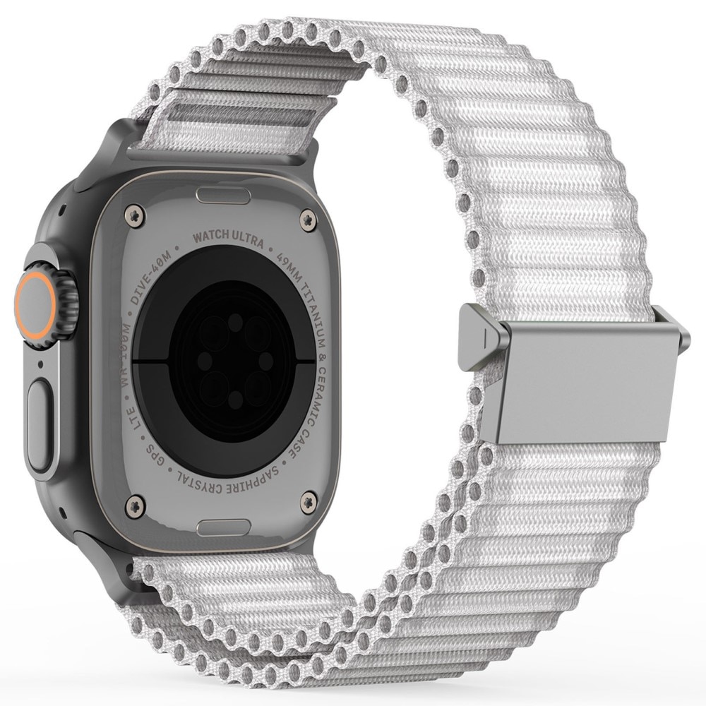 Active Nylon Armbånd Apple Watch Series 10 46mm Hvid