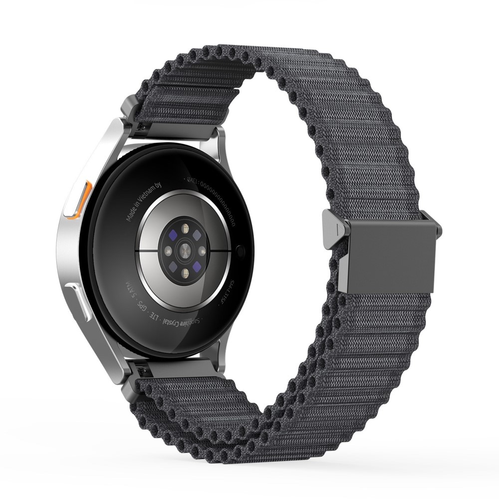 Active Nylon Armbånd Samsung Galaxy Watch 7 40mm Sort