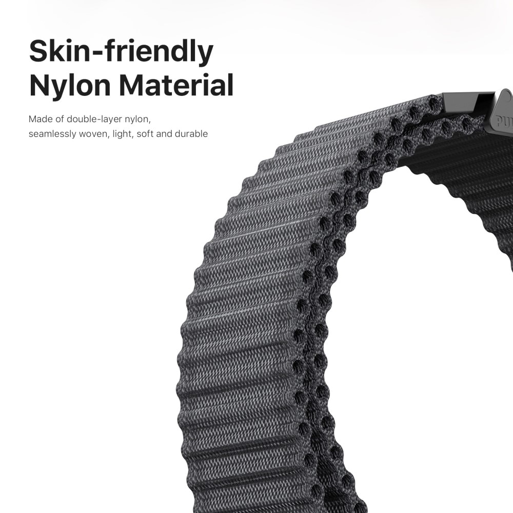 Active Nylon Armbånd Samsung Galaxy Watch 7 40mm Sort