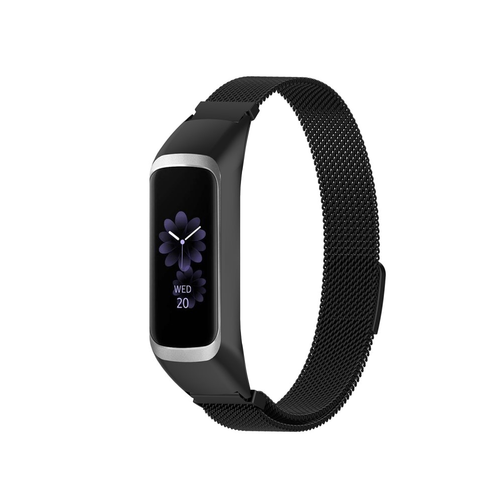 Armbånd Milanese Samsung Galaxy Fit 2 sort