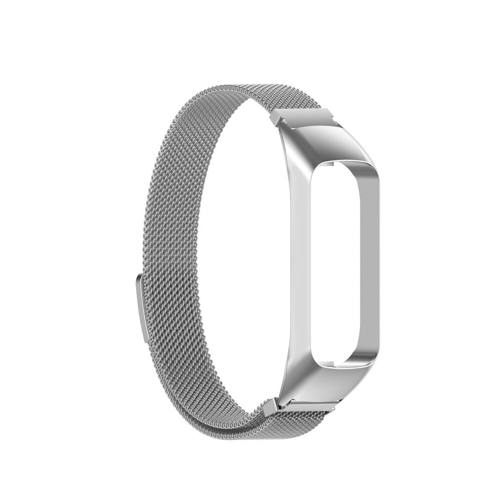 Armbånd Milanese Samsung Galaxy Fit 2 sølv