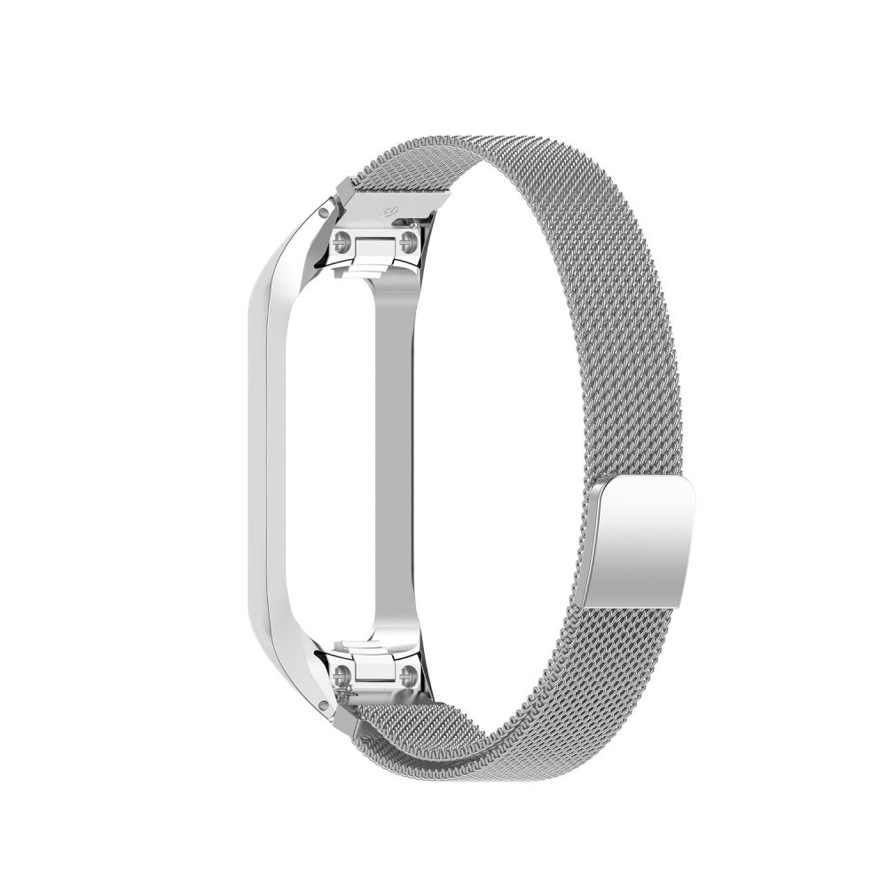 Armbånd Milanese Samsung Galaxy Fit 2 sølv