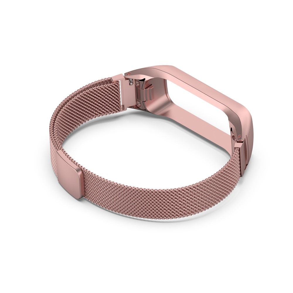 Armbånd Milanese Samsung Galaxy Fit 2 lyserød guld