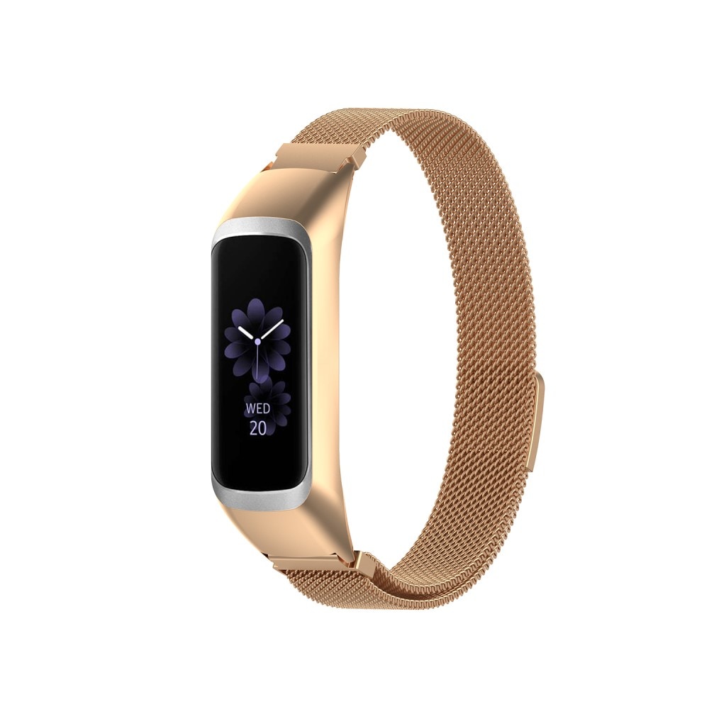 Armbånd Milanese Samsung Galaxy Fit 2 rose guld