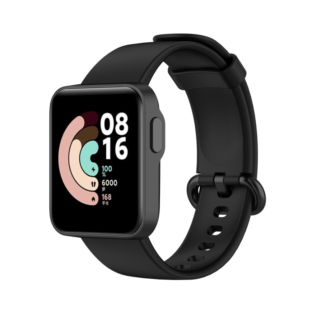 Rem af silikone til Xiaomi Mi Watch Lite sort