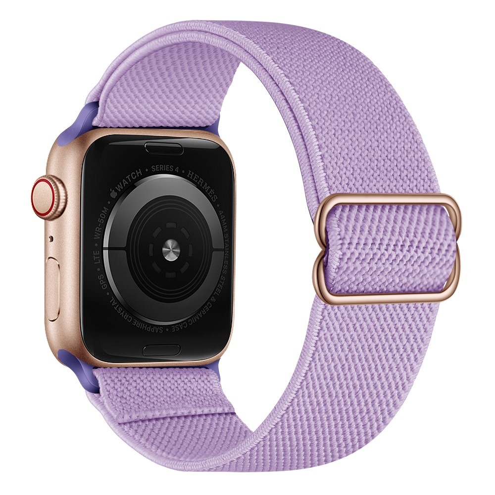 Elastisk Nylonurrem Apple Watch Ultra 49mm 2nd Gen Lilla