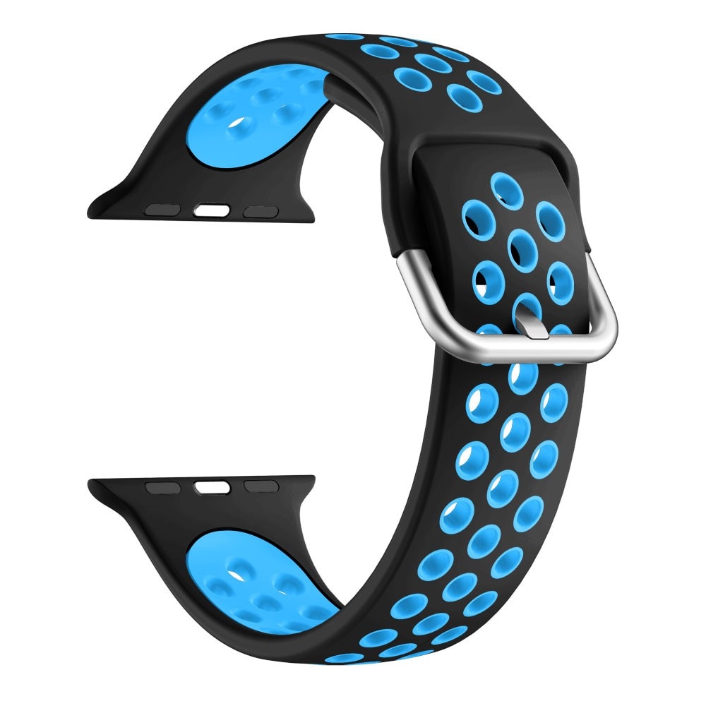 Silikonearmbånd Sport Apple Watch 38/40/41 mm blå