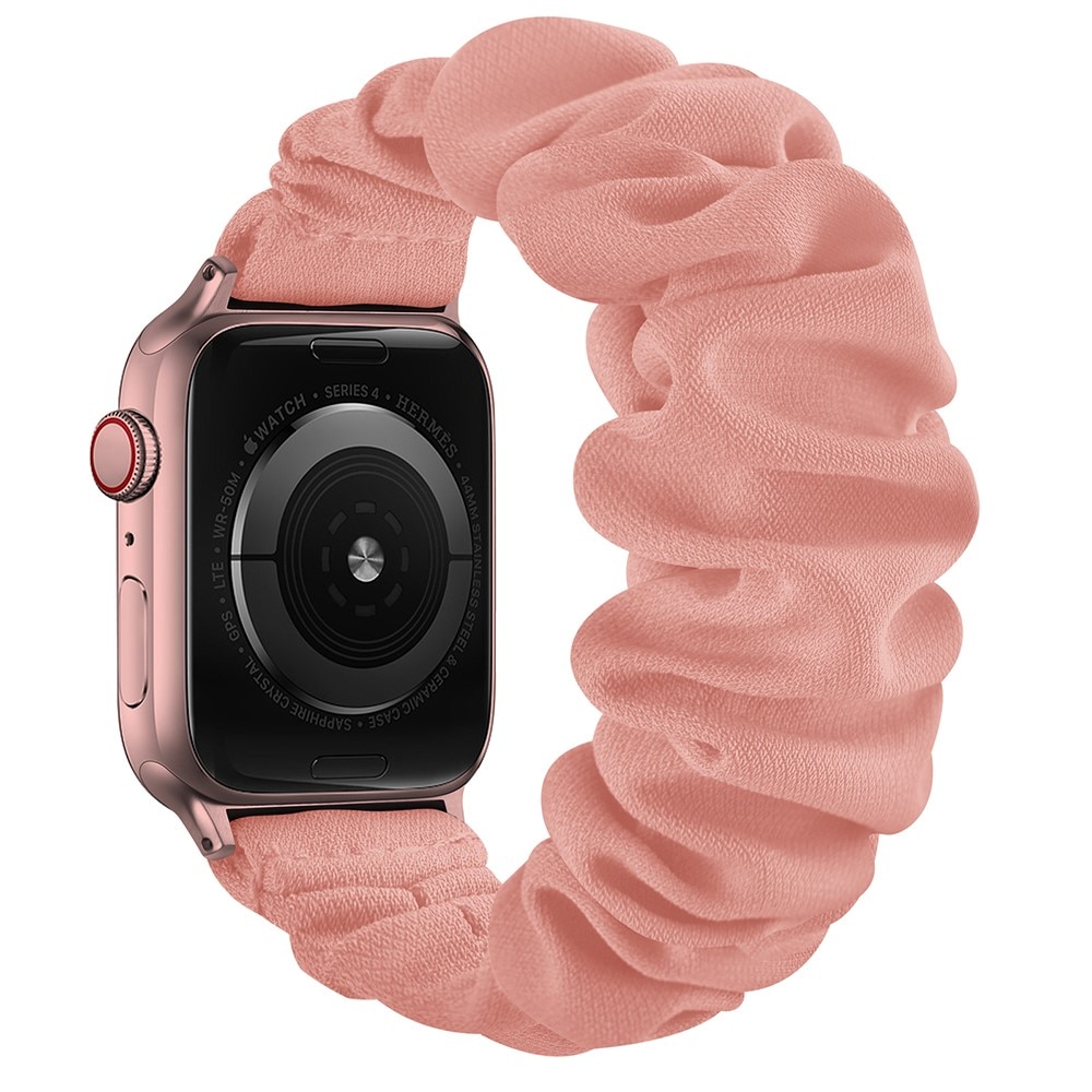 Scrunchie Armbånd Apple Watch 38/40/41 mm Lyserød/rose guld