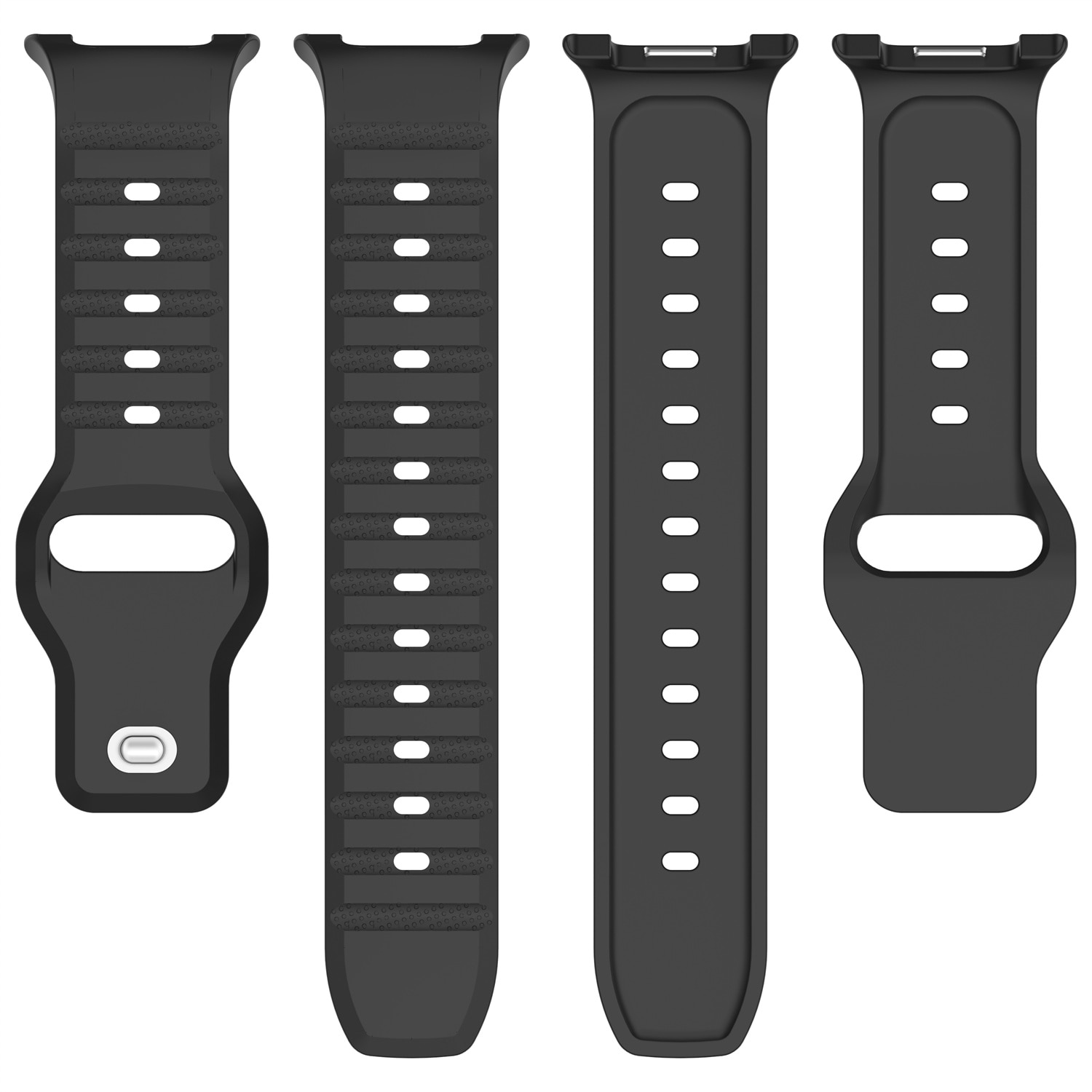 Rem af silikone til Samsung Galaxy Watch 8 40mm Sort
