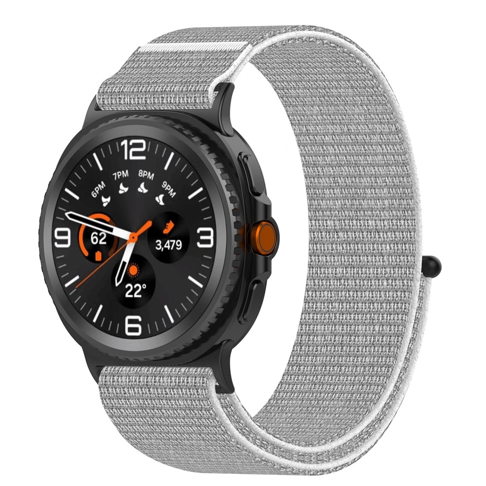 Nylonurrem Samsung Galaxy Watch 8 Classic Grå
