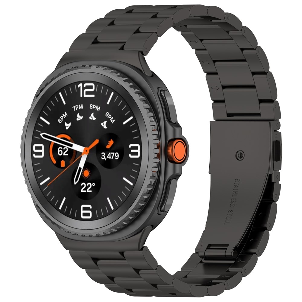 Metalarmbånd Samsung Galaxy Watch 8 Classic Sort