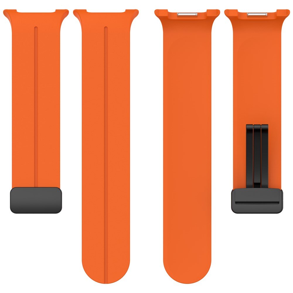 Rem af silikone til Samsung Galaxy Watch 8 40mm Sort