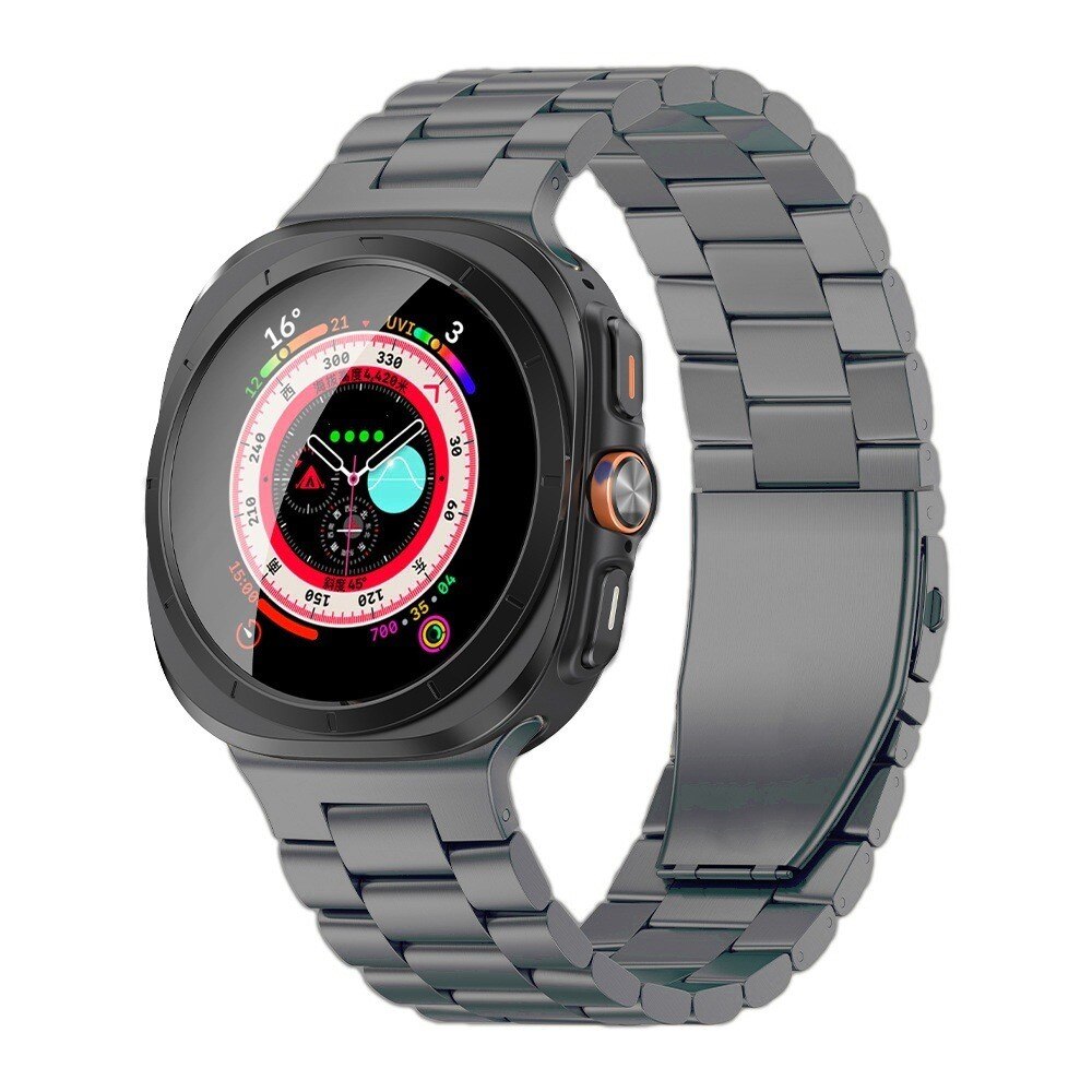Titaniumarmbånd Samsung Galaxy Watch 8 40mm Grå