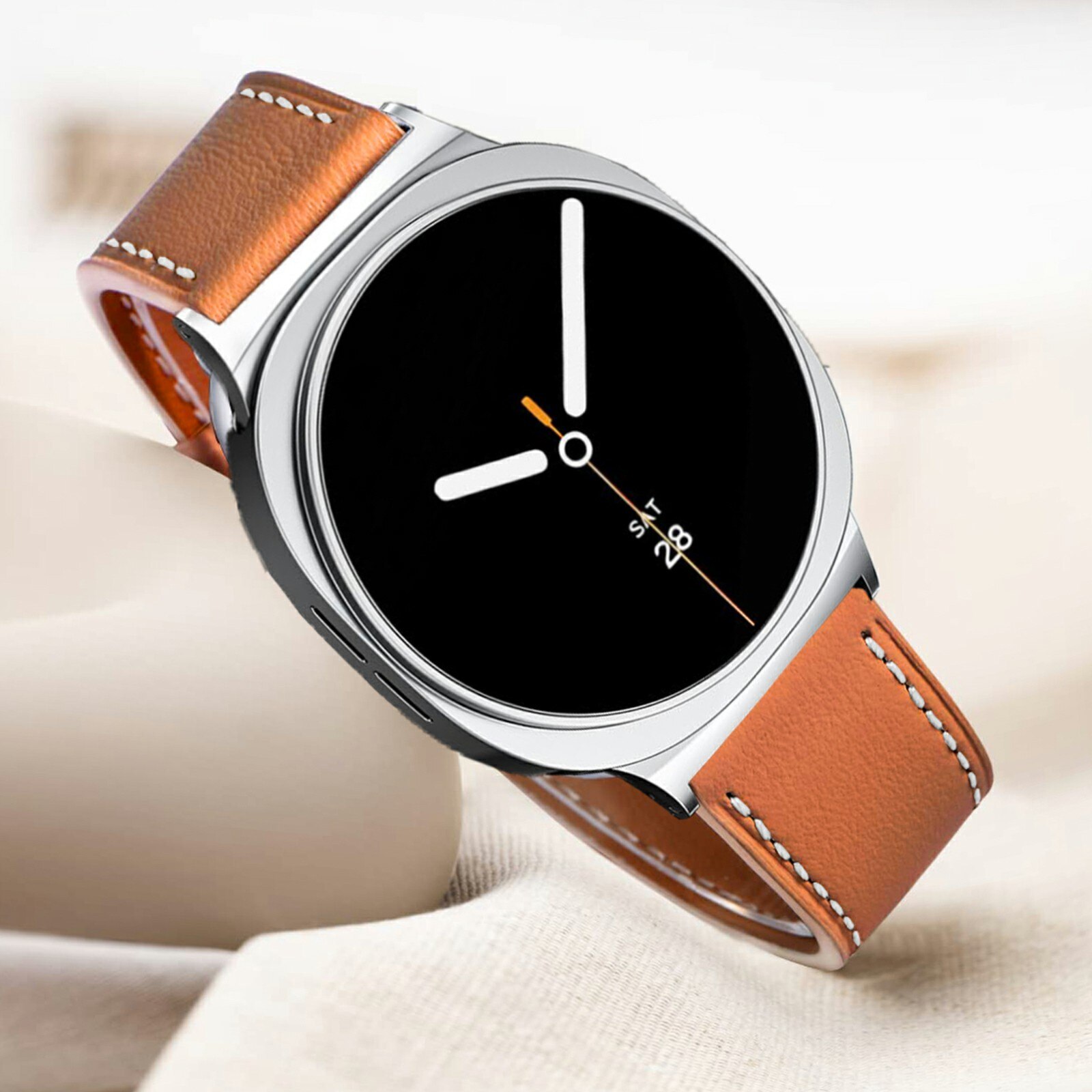 Læderrem Samsung Galaxy Watch 8 40mm Cognac