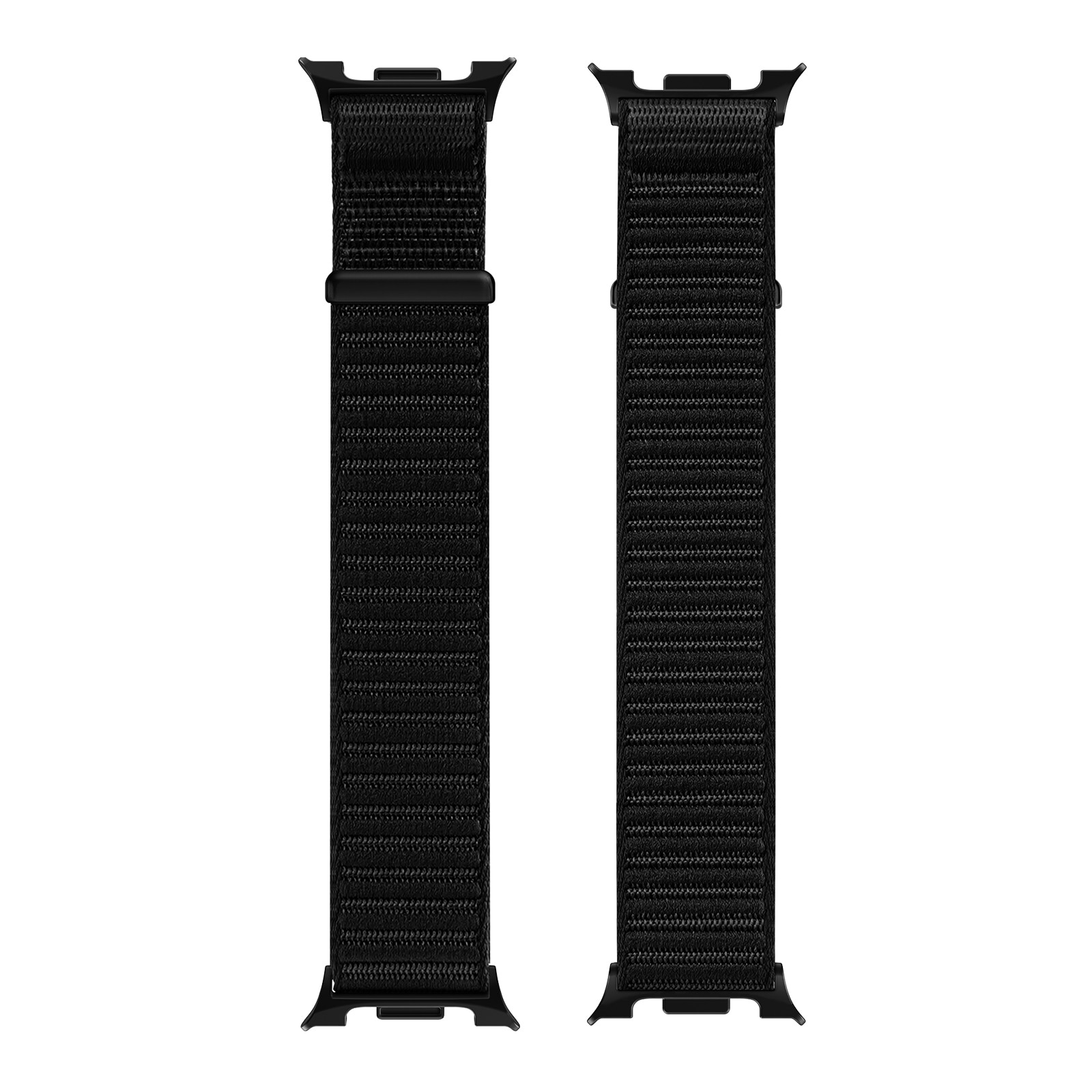 Nylon Armbånd Samsung Galaxy Watch 8 44mm Sort