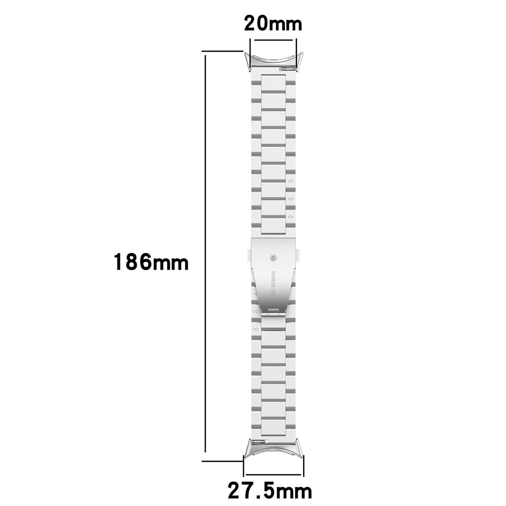 Titaniumarmbånd Google Pixel Watch 2 Sølv