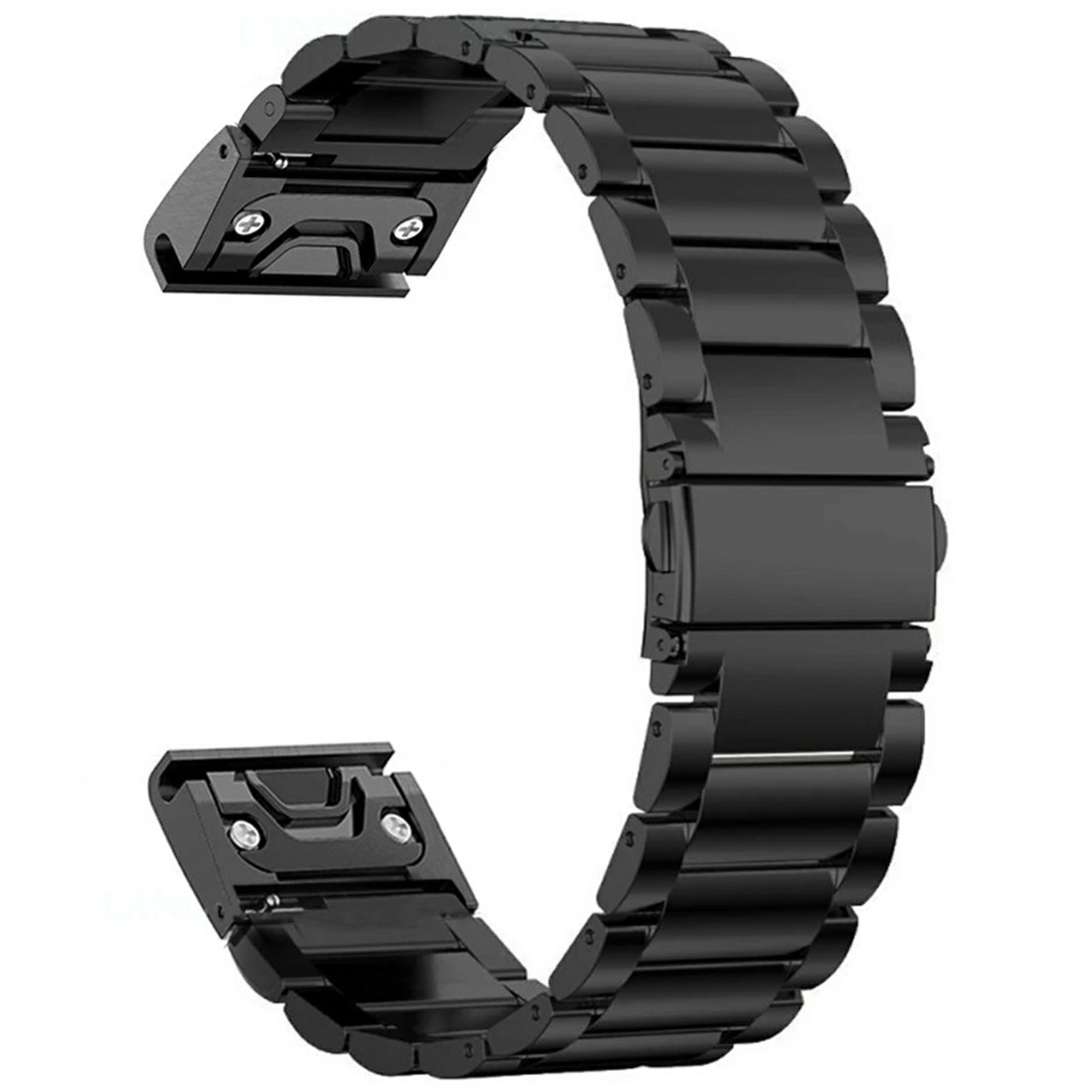 Titaniumarmbånd Garmin Forerunner 945 Sort