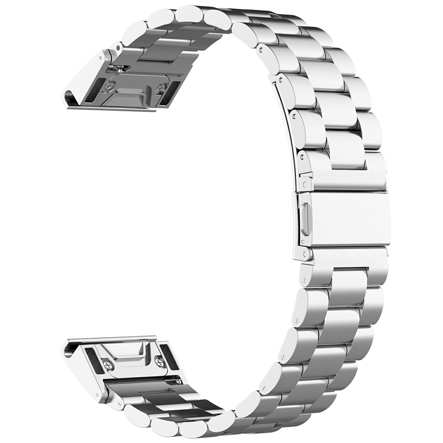 Titaniumarmbånd Garmin Fenix 6X Sølv
