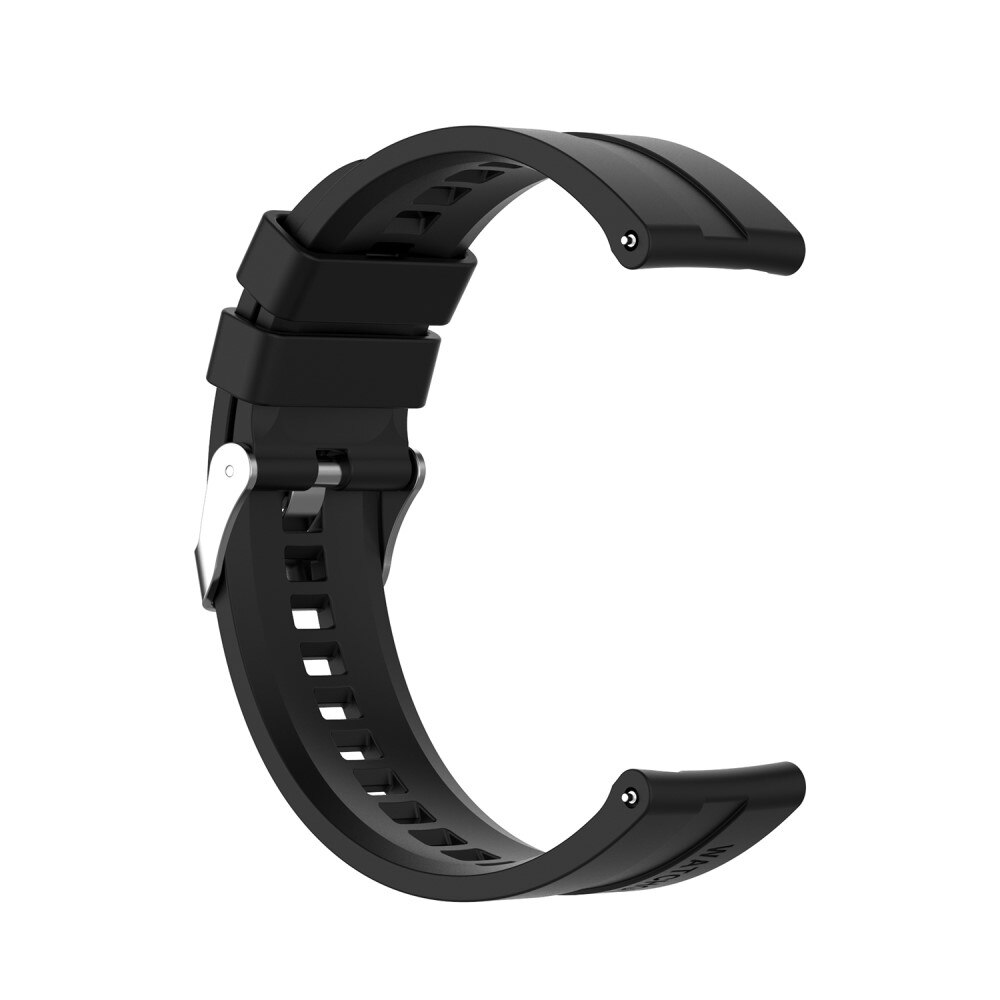 Rem af silikone til Huawei Watch 3/Watch 3 Pro Sort